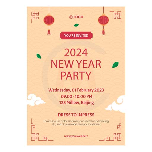 In giấy mời, invitation