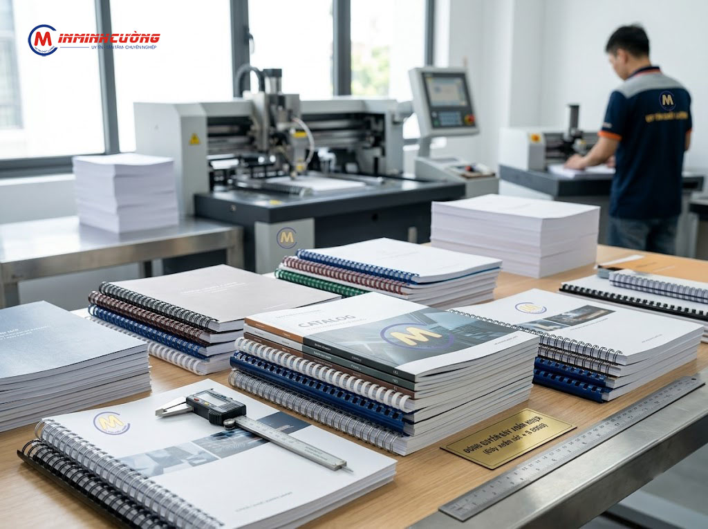 Dịch Vụ Đóng Quyển Gáy Xoắn Nhựa, Gáy Xoắn Sắt Uy Tín Giá Tốt
