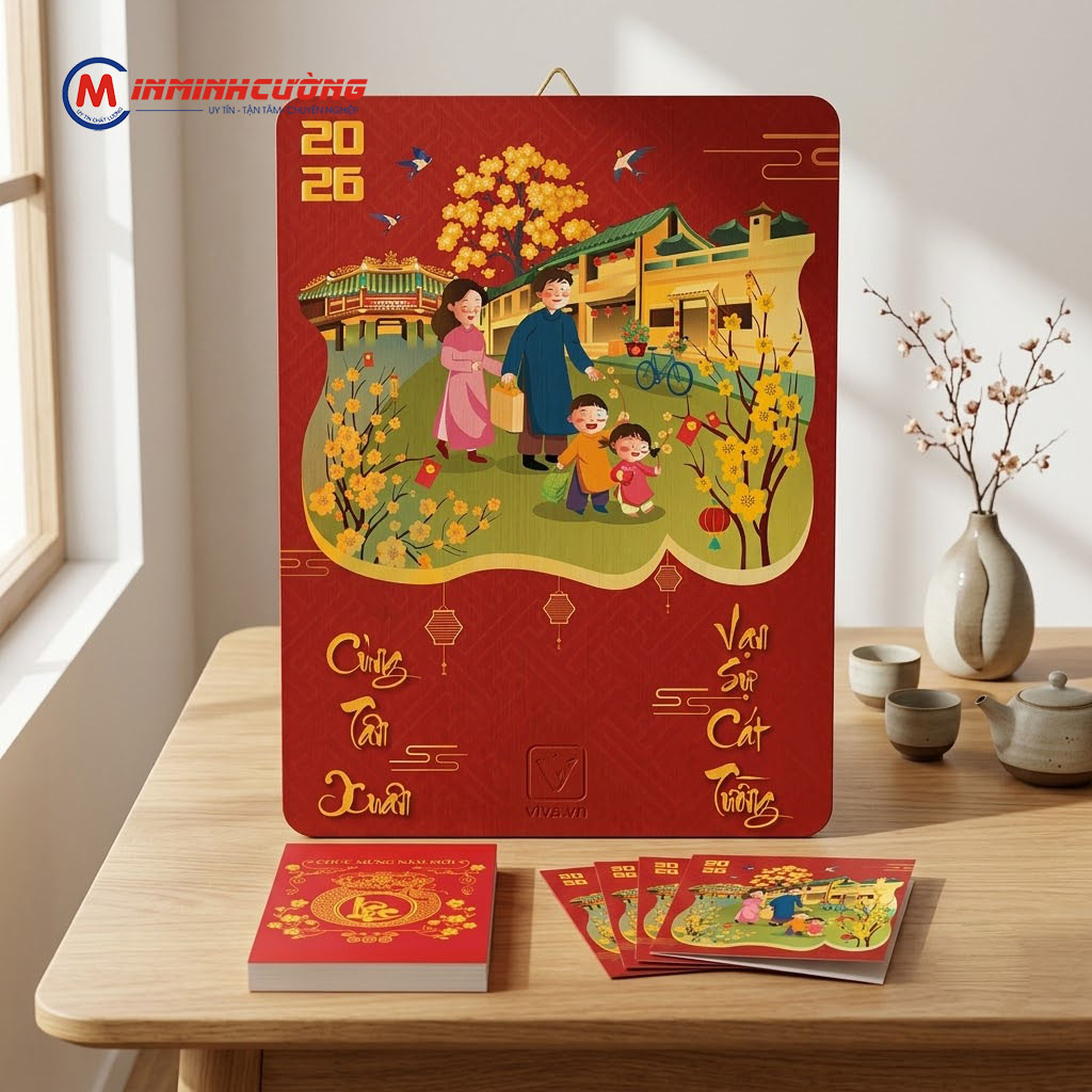 In lịch tết - Calendar